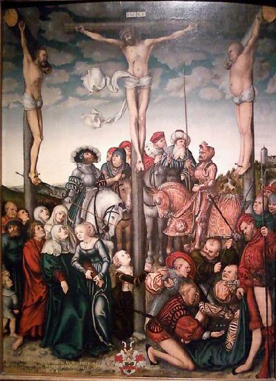 The Crucifixion, Lucas Cranach the Elder